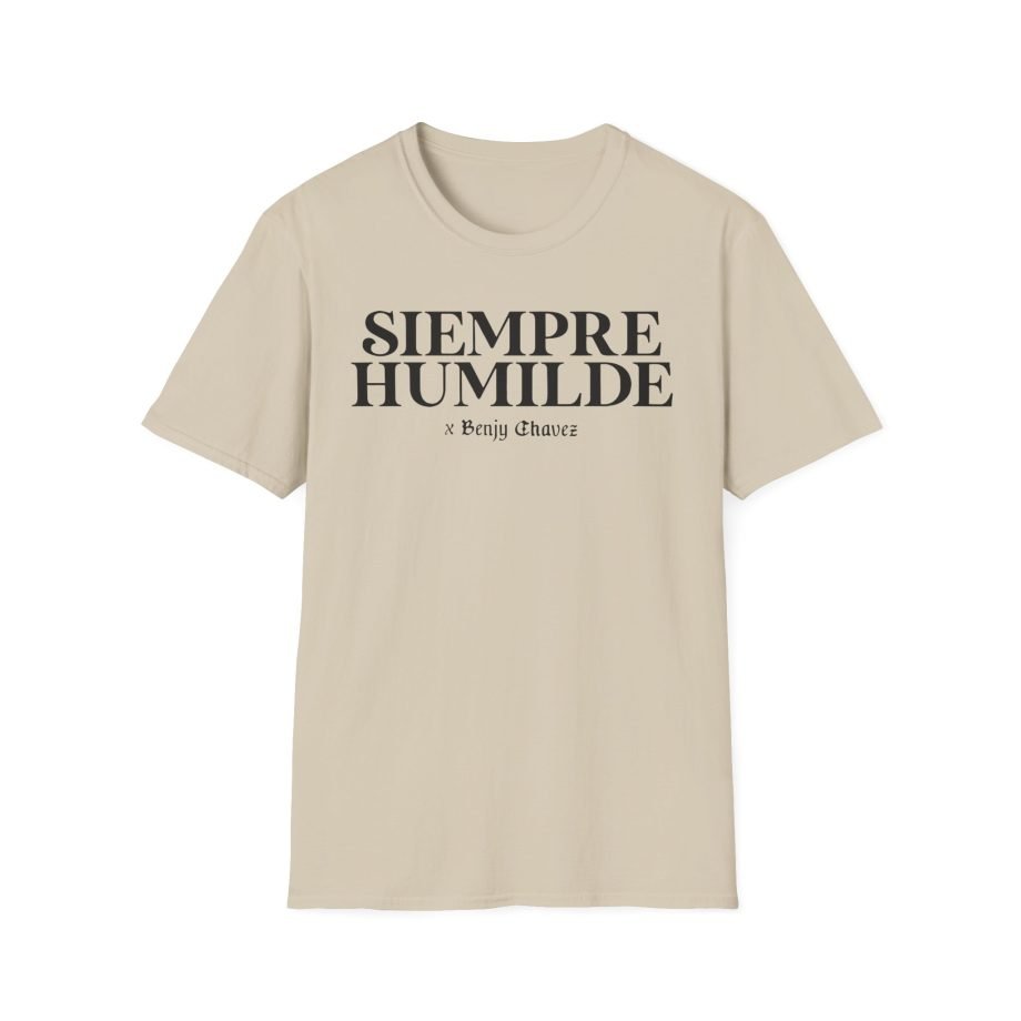Benjy Chavez Siempre Humilde Unisex Softstyle T-Shirt
