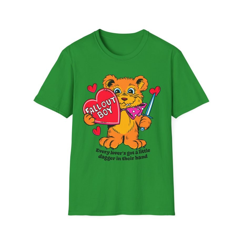 Fall Out Boy Dagger Teddy Unisex Softstyle T-Shirt