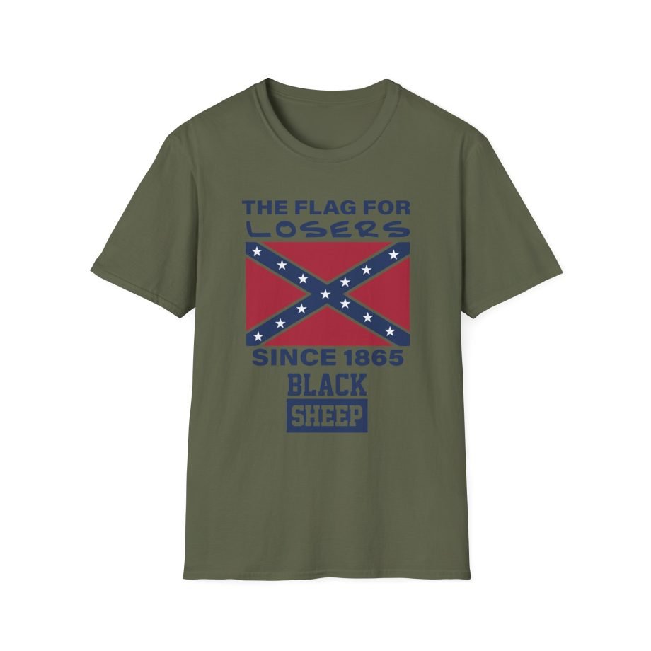 Black Sheep the Flag for Looser Unisex Softstyle T-Shirt