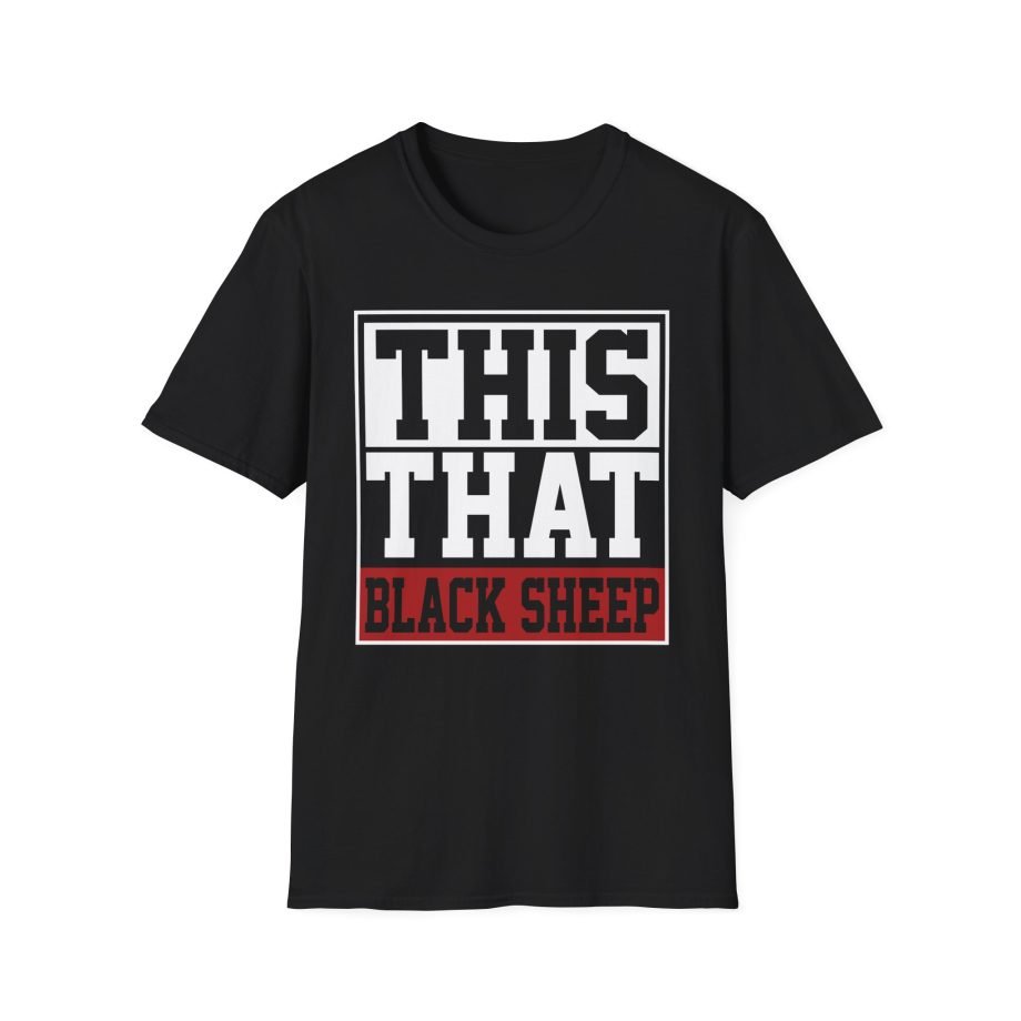 Black Sheep This That Unisex Softstyle T-Shirt