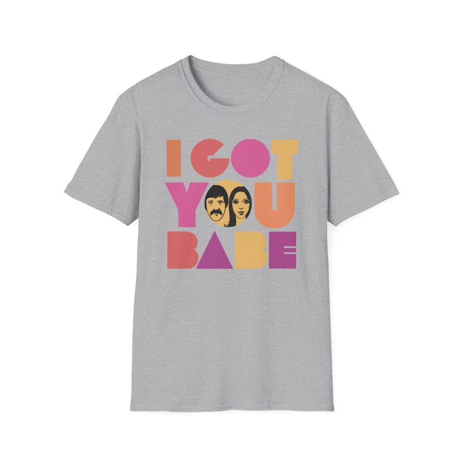 Sonny & Cher I Got You Babe Unisex Softstyle T-Shirt