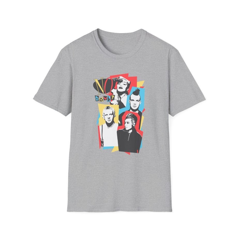 No Doubt Abstract Band Photo Unisex Softstyle T-Shirt