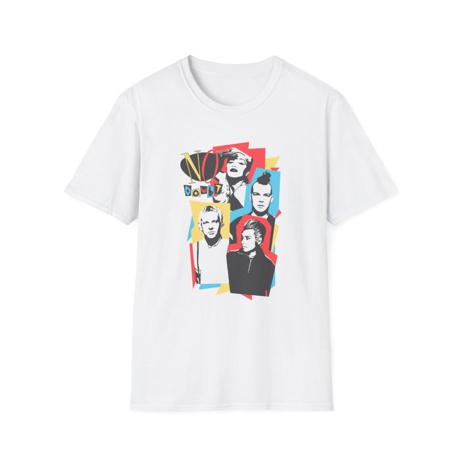 No Doubt Abstract Band Photo Unisex Softstyle T-Shirt