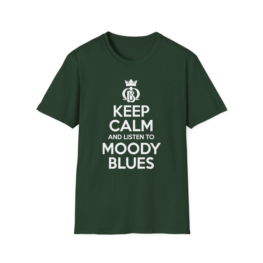 The Moody Blues Keep Calm and Listen Unisex Softstyle T-Shirt