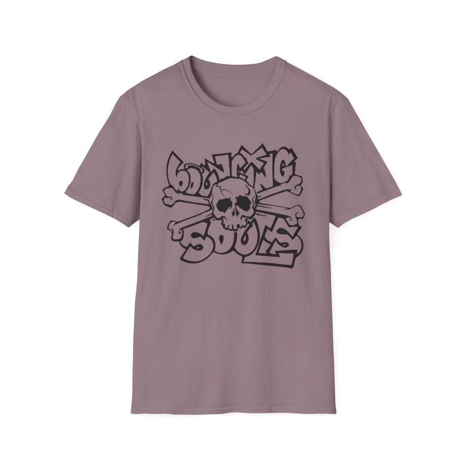 The Bouncing Souls Skull And Crossbones Unisex Softstyle T-Shirt
