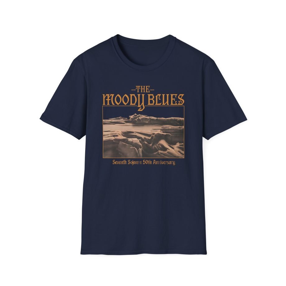 The Moody Blues Seventh Sojourn 50th Anniversary Unisex Softstyle T-Shirt