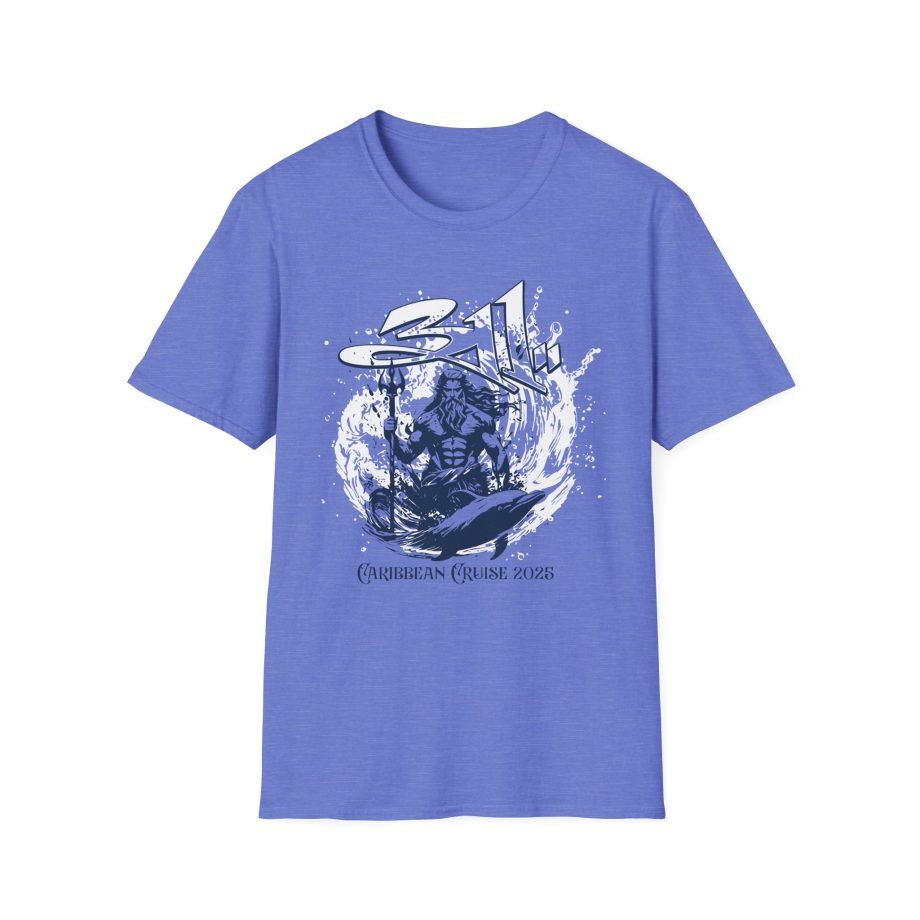 311 Caribbean Cruise 2025 Poseidon Unisex Softstyle T-Shirt