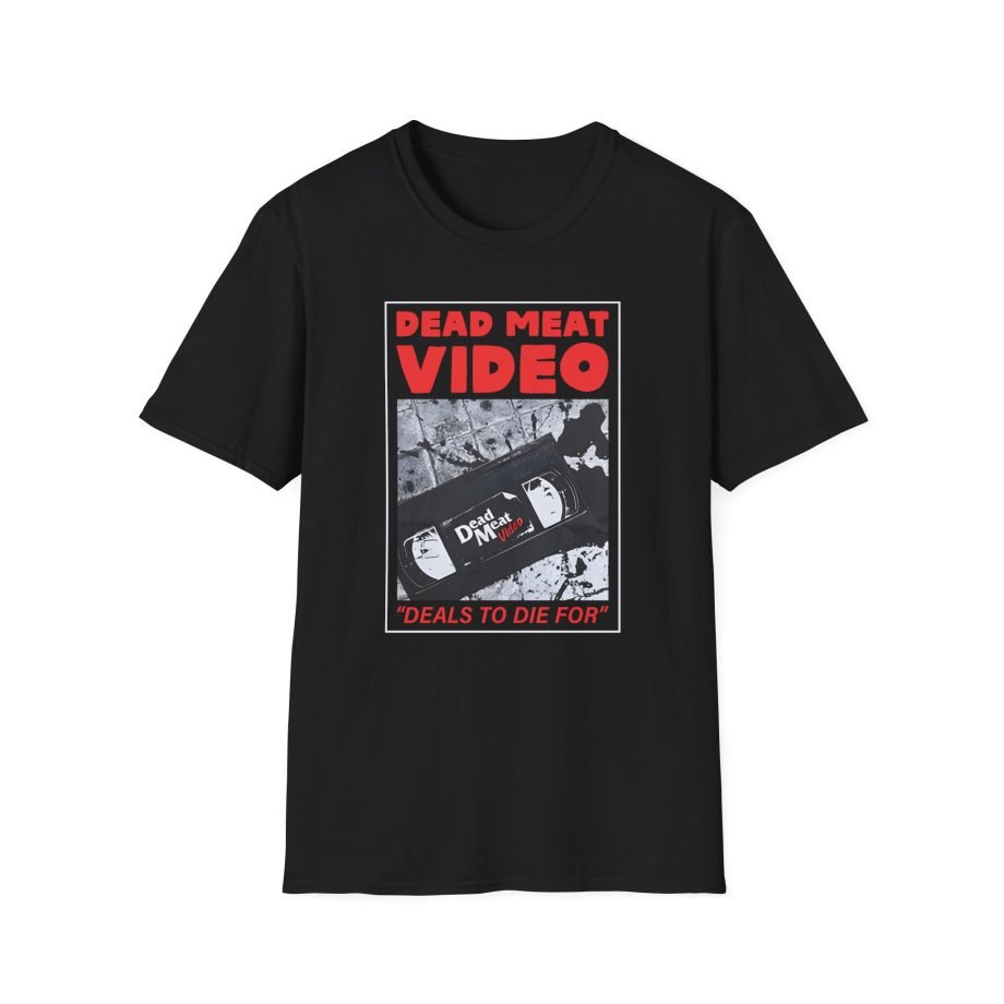 Dead Meat VHS Unisex Softstyle T-Shirt