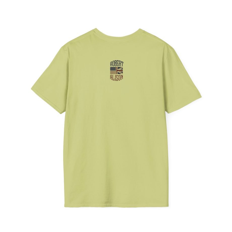 Robert Plant Inflated Type Unisex Softstyle T-Shirt