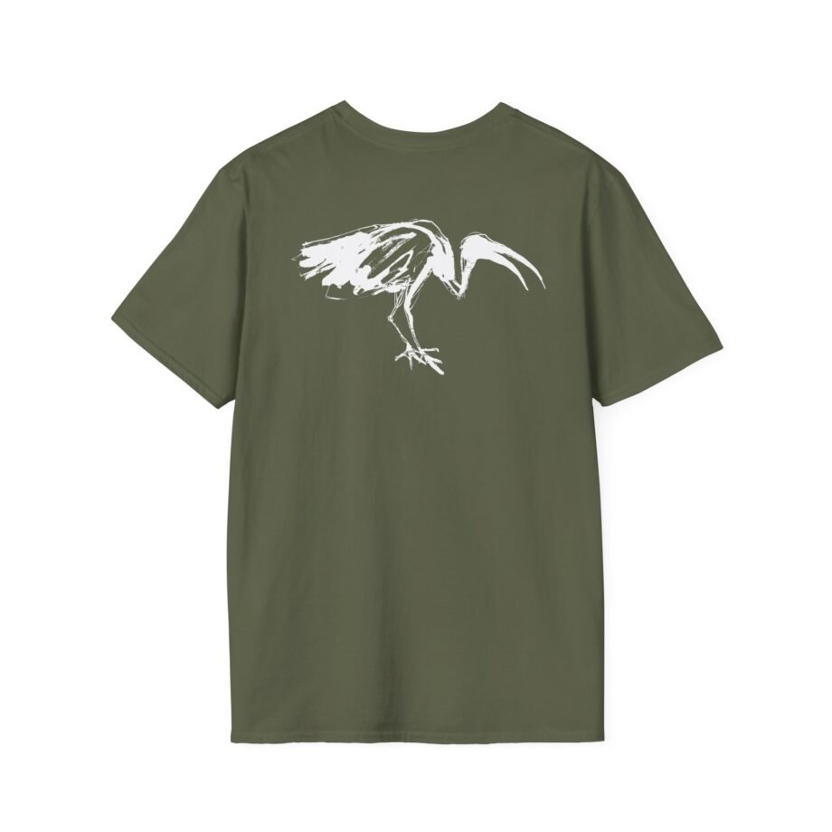 Dmas The Glow Mono Ibis Unisex Softstyle T-Shirt