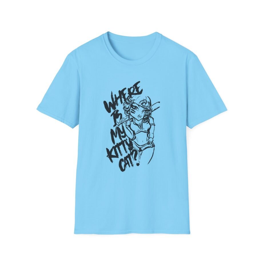 Naughty by Nature Written on Ya Kitten Unisex Softstyle T-Shirt