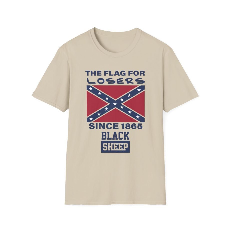 Black Sheep the Flag for Looser Unisex Softstyle T-Shirt