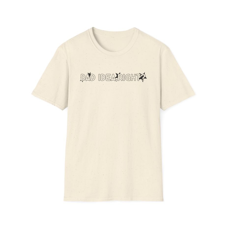 Olivia Rodrigo dad idea right? unisex softstyle t-shirt