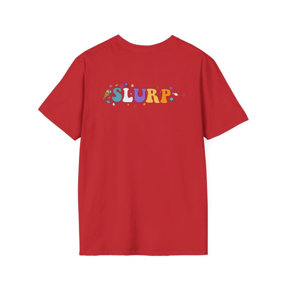 Derkslurp Smiley Face Unisex Softstyle T-Shirt