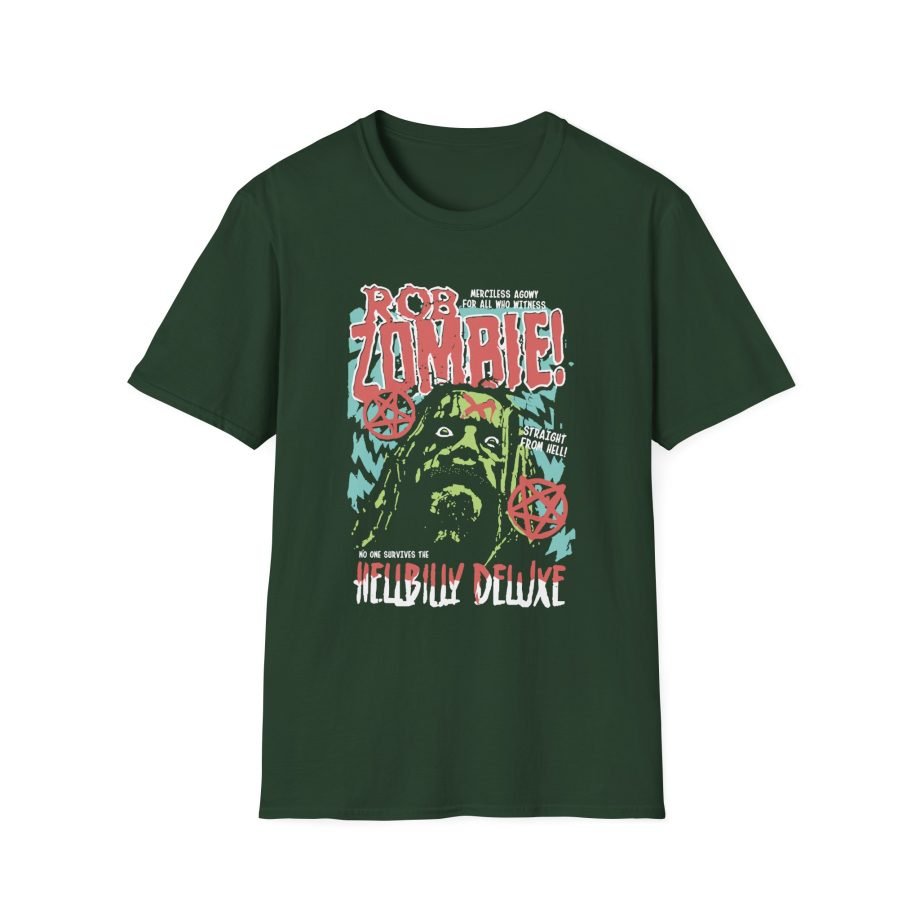 Rob Zombie Hellbilly Doom Unisex Softstyle T-Shirt