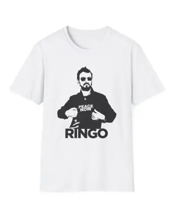 Ringo Starr Peace Now Unisex Softstyle T-Shirt