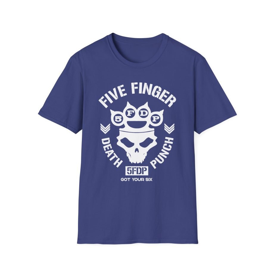Five Finger Death Punch Knucklehead Unisex Softstyle T-Shirt