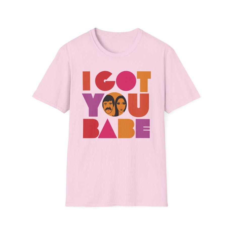 Sonny and Cher I Got You Babe Unisex Softstyle T-Shirt