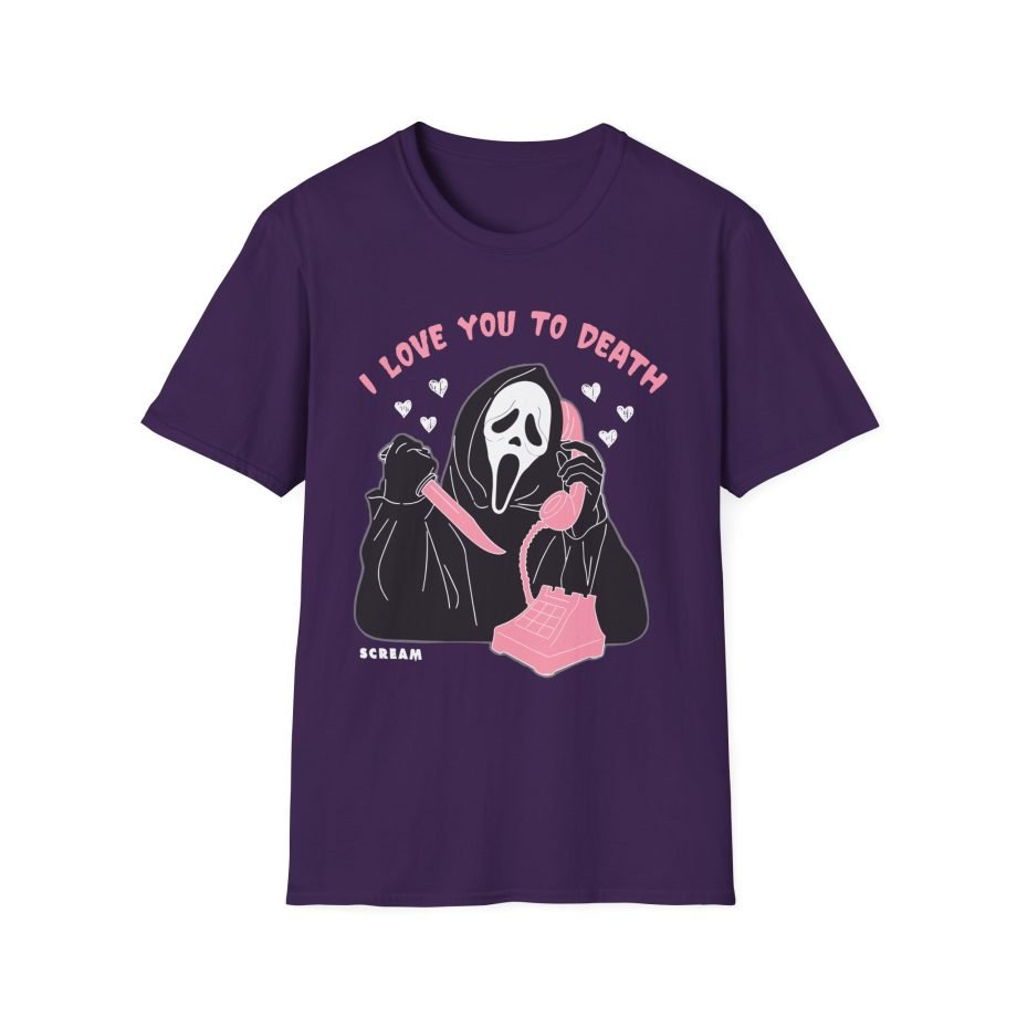Ghostface Love You To Death Unisex Softstyle T-Shirt