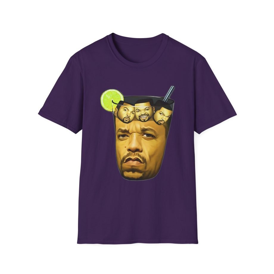 Ice Cube In Iced Tea Unisex Softstyle T-Shirt