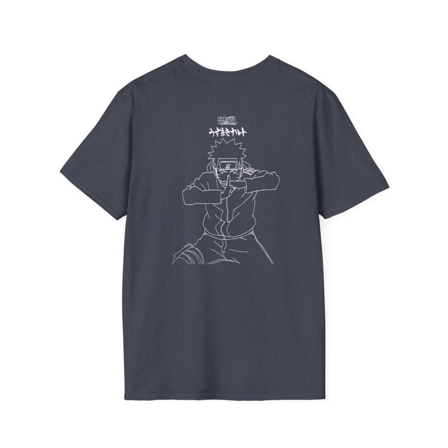 Naruto Line Art Unisex Softstyle T-Shirt