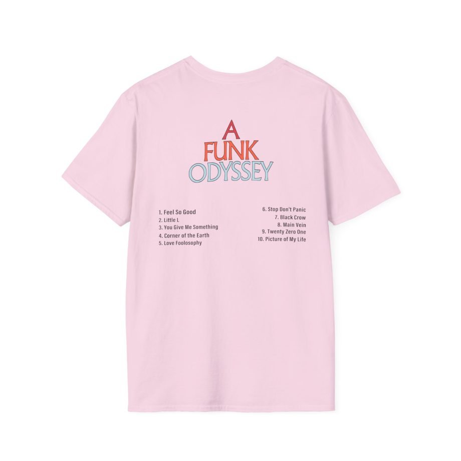 J Funk Odyssey Tracklist Unisex Softstyle T-Shirt