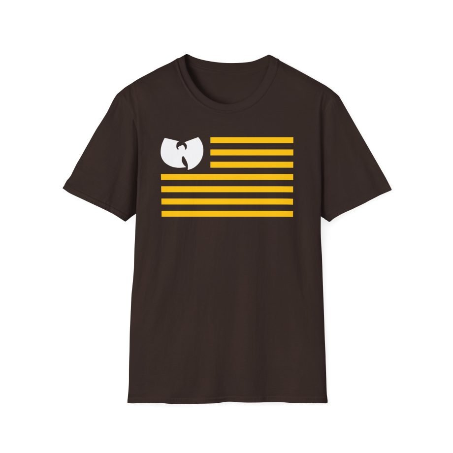 Wu Tang Clan Flag Unisex Softstyle T-Shirt