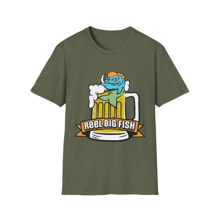 Reel Big Fish Beer Stein Hot Tub Unisex Softstyle T-Shirt