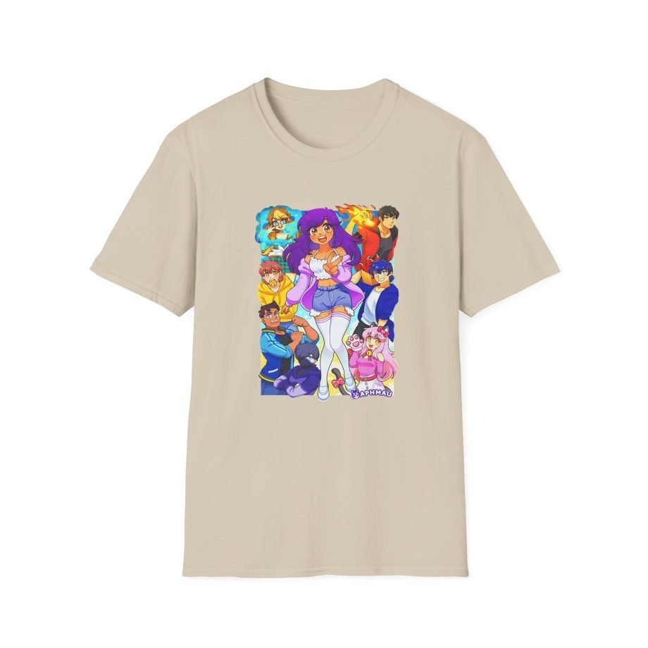 Aphmau & Friends Unisex Softstyle T-Shirt