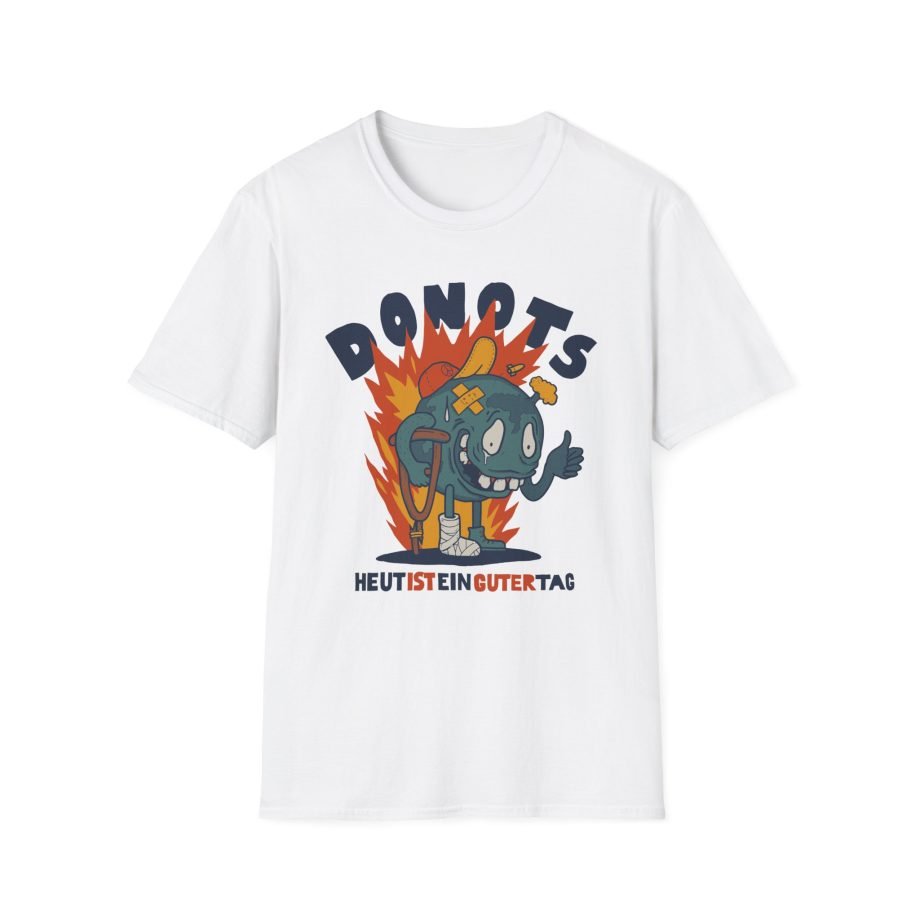 Donots Globus Unisex Softstyle T-Shirt