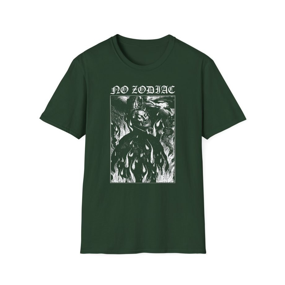 No Zodiac Burning Alive Unisex Softstyle T-Shirt