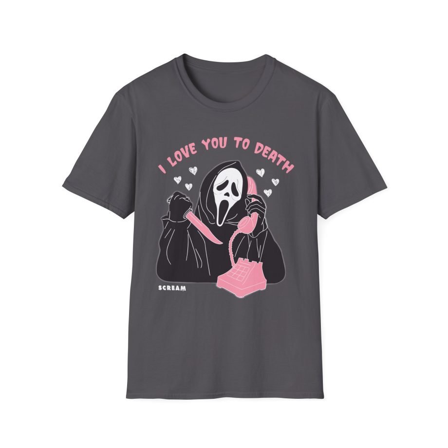 Ghostface Love You To Death Unisex Softstyle T-Shirt