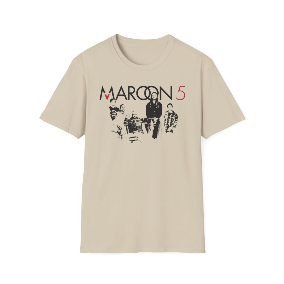 Adam Levine Maroon 5 Unisex Softstyle T-Shirt