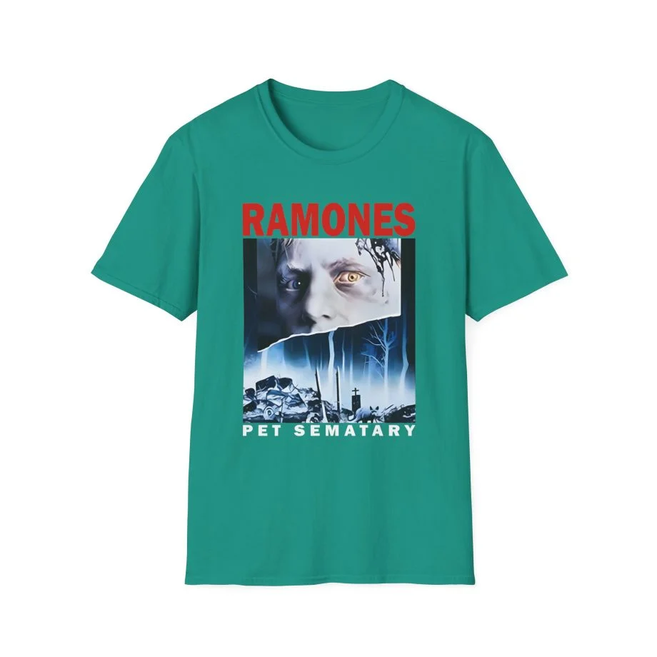Ramones Pet Sematary T Shirt Unisex Softstyle T-Shirt