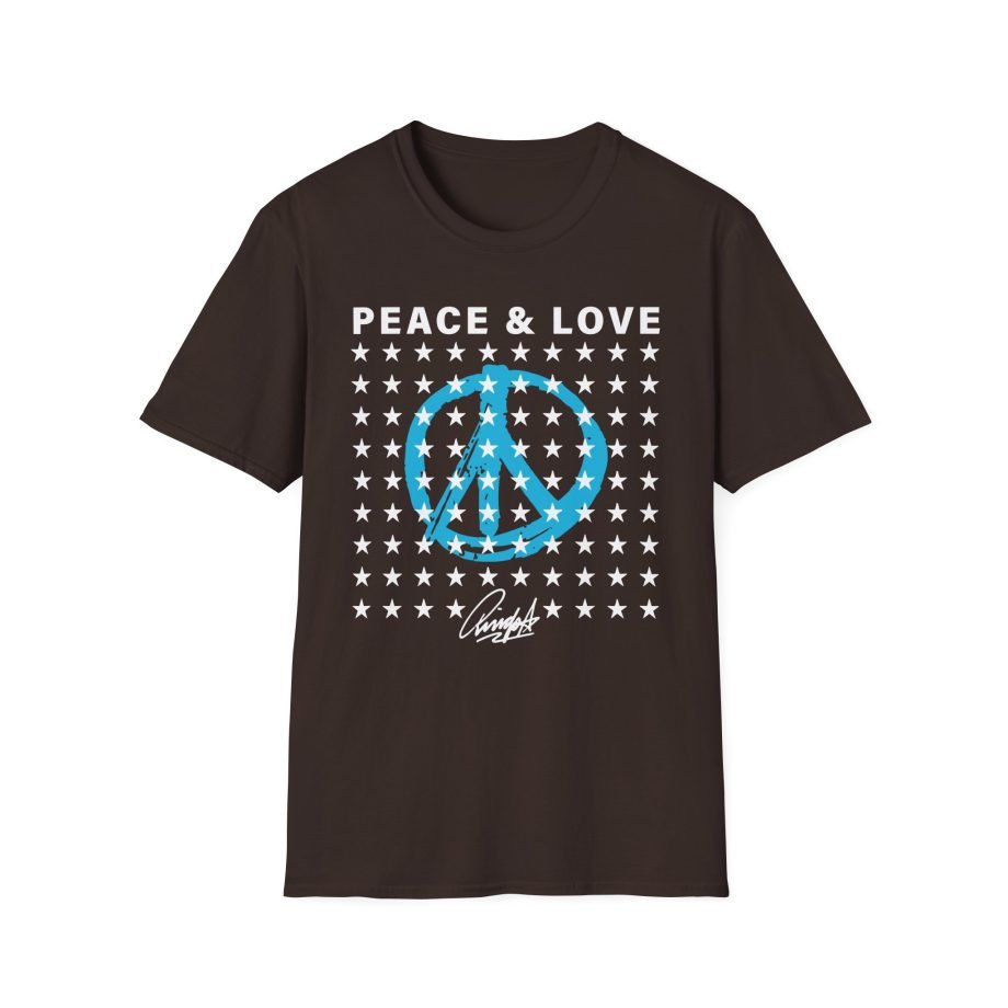 Ringo Starr Peace & Love Stars Unisex Softstyle T-Shirt