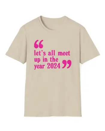 Pulp Let’s All Meet Up Ecru Unisex Softstyle T-Shirt