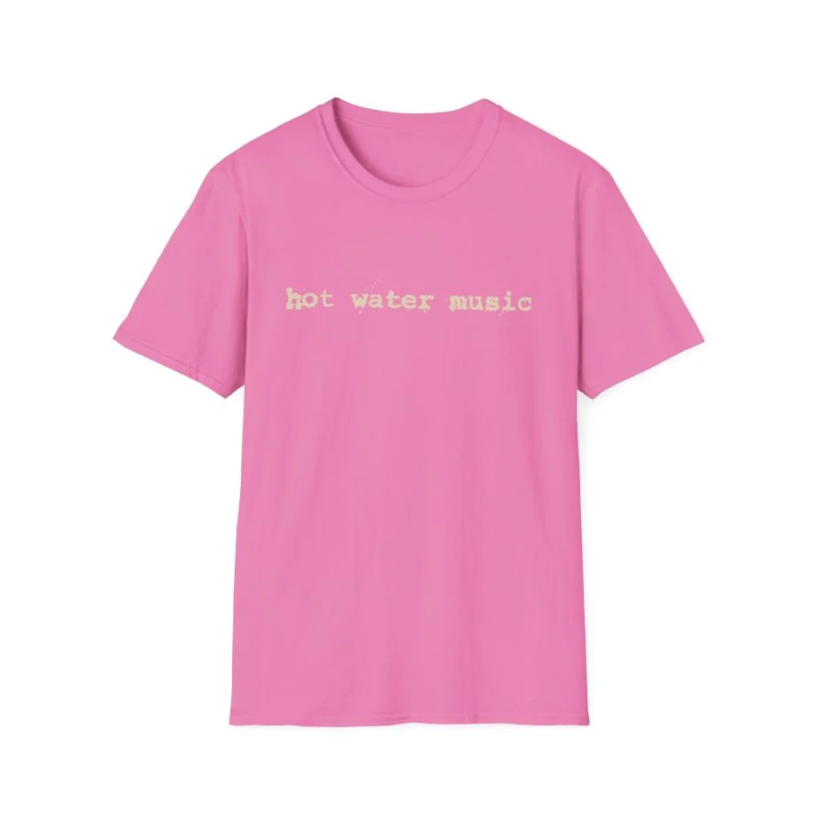 Hot Water Music Logo Unisex Softstyle T-Shirt
