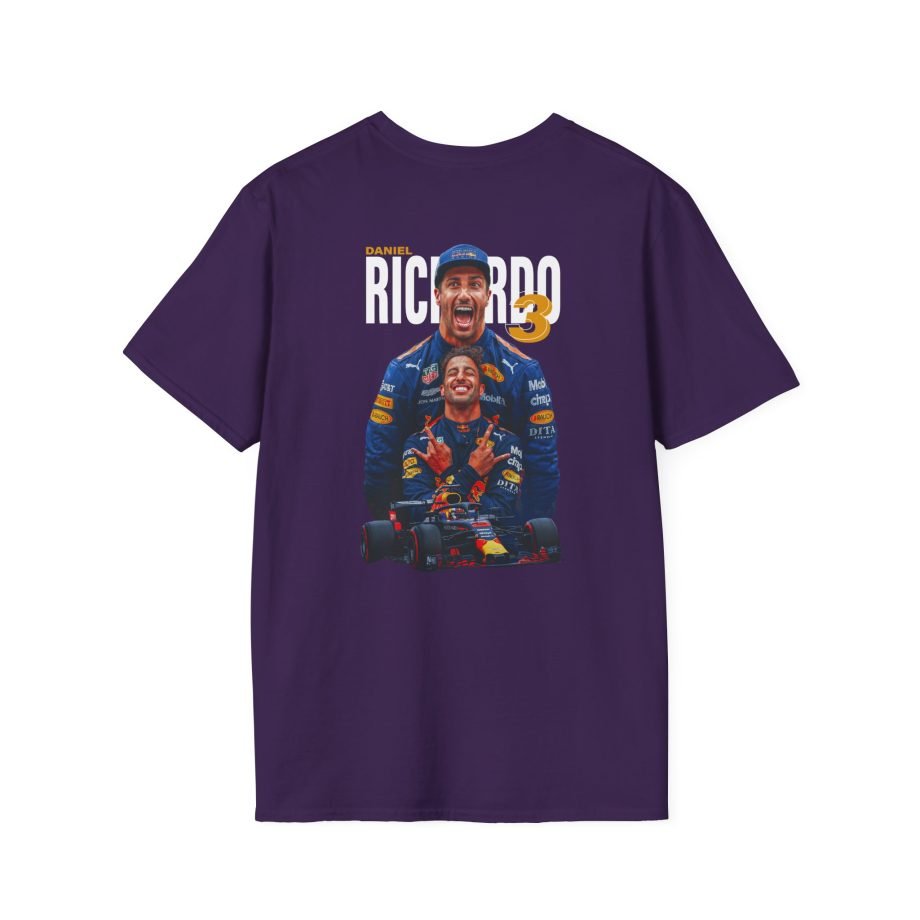 F1 Daniel Ricciardo DR3 Unisex Softstyle T-Shirt