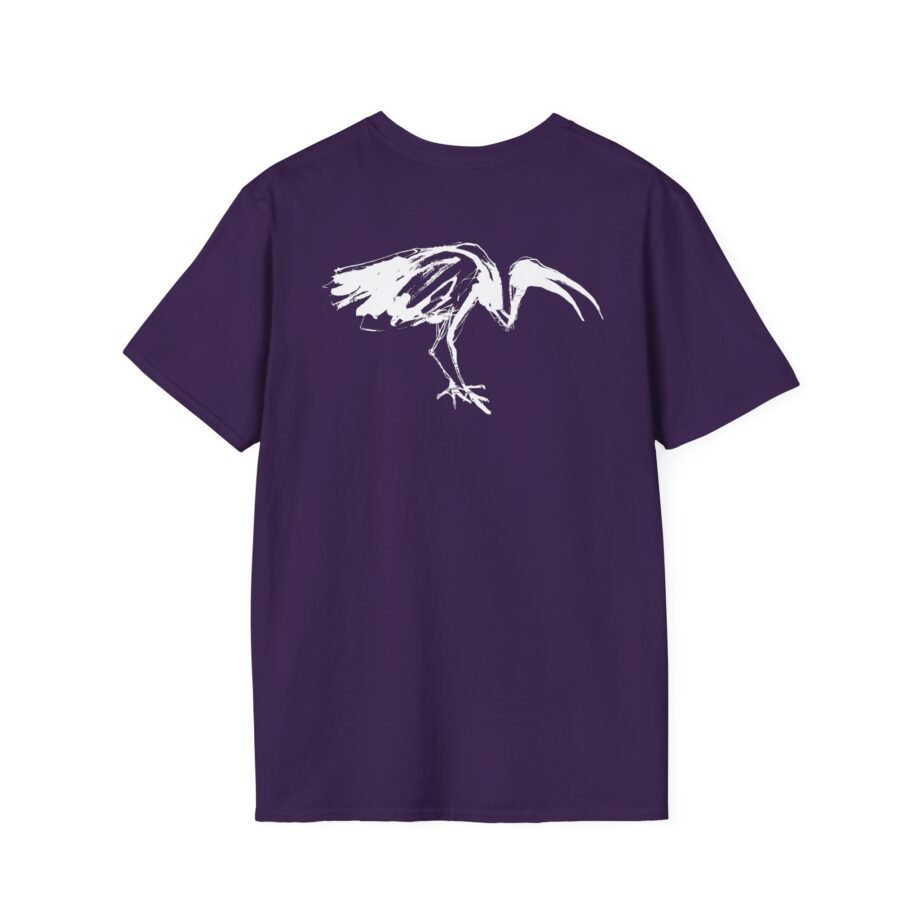Dmas The Glow Mono Ibis Unisex Softstyle T-Shirt