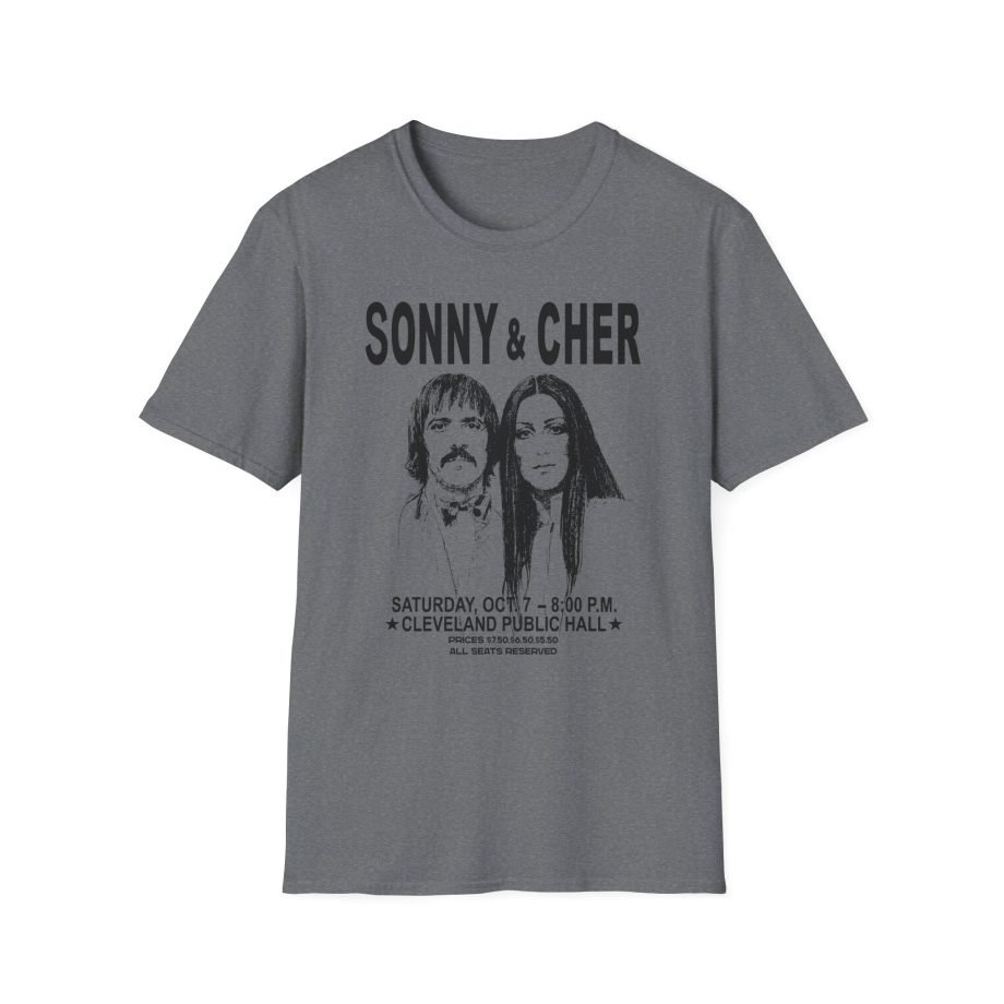 Sonny & Cher Cleveland Unisex Softstyle T-Shirt