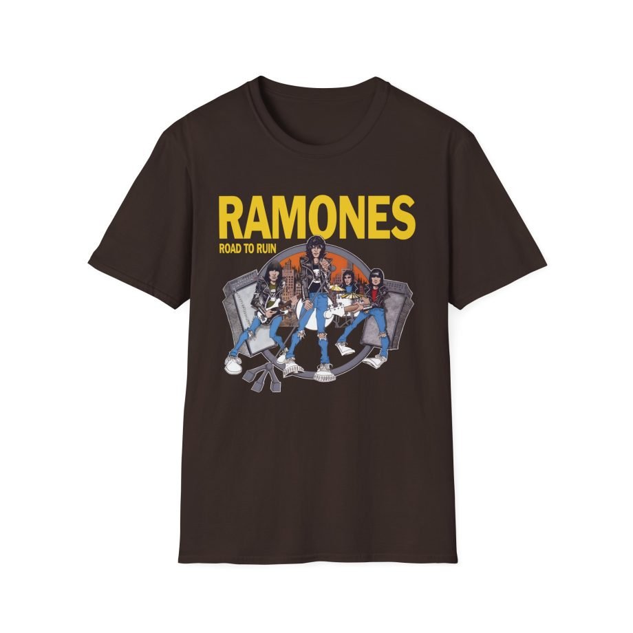 Ramones Ramones I Wanna Be Sedated Unisex Softstyle T-Shirt