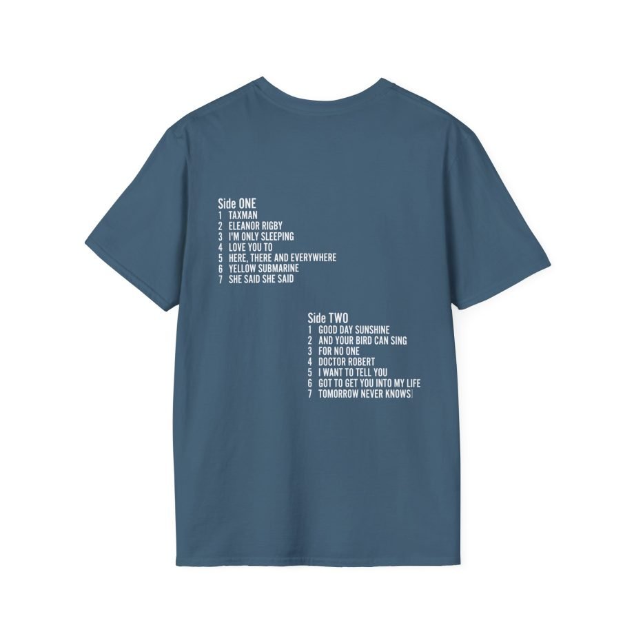 The Beatles Revolver Tracklist Unisex Softstyle T-Shirt
