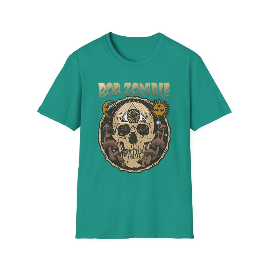 Rob Zombie Lsd Skull Unisex Softstyle T-Shirt