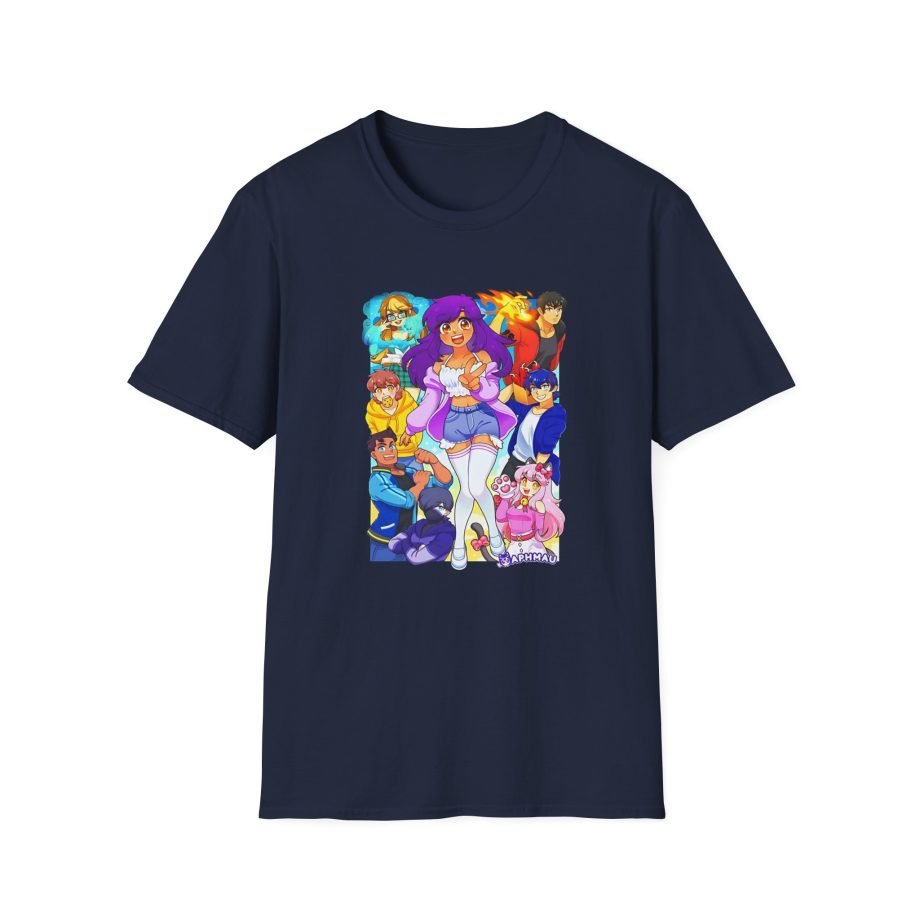 Aphmau & Friends Unisex Softstyle T-Shirt
