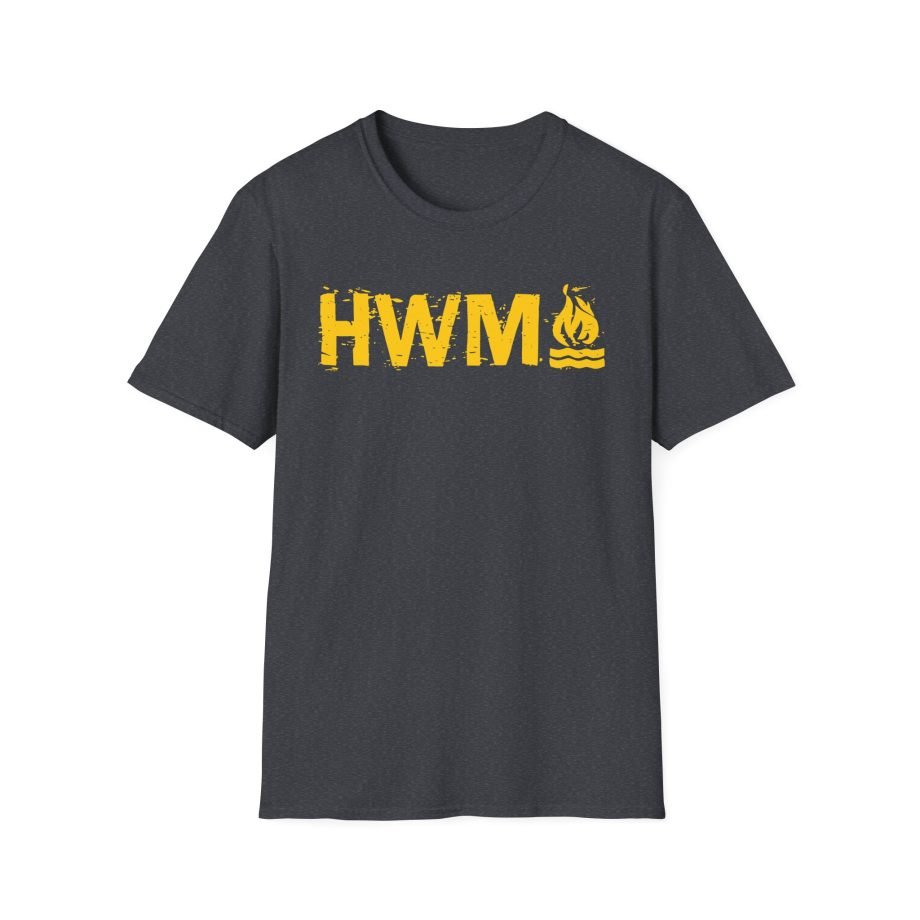 Hot Water Music OG Letter Unisex Softstyle T-Shirt