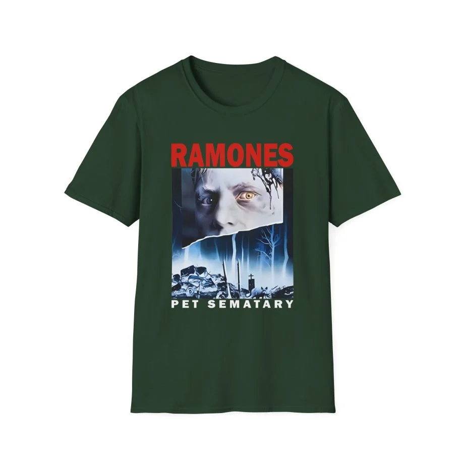 Ramones Pet Sematary T Shirt Unisex Softstyle T-Shirt