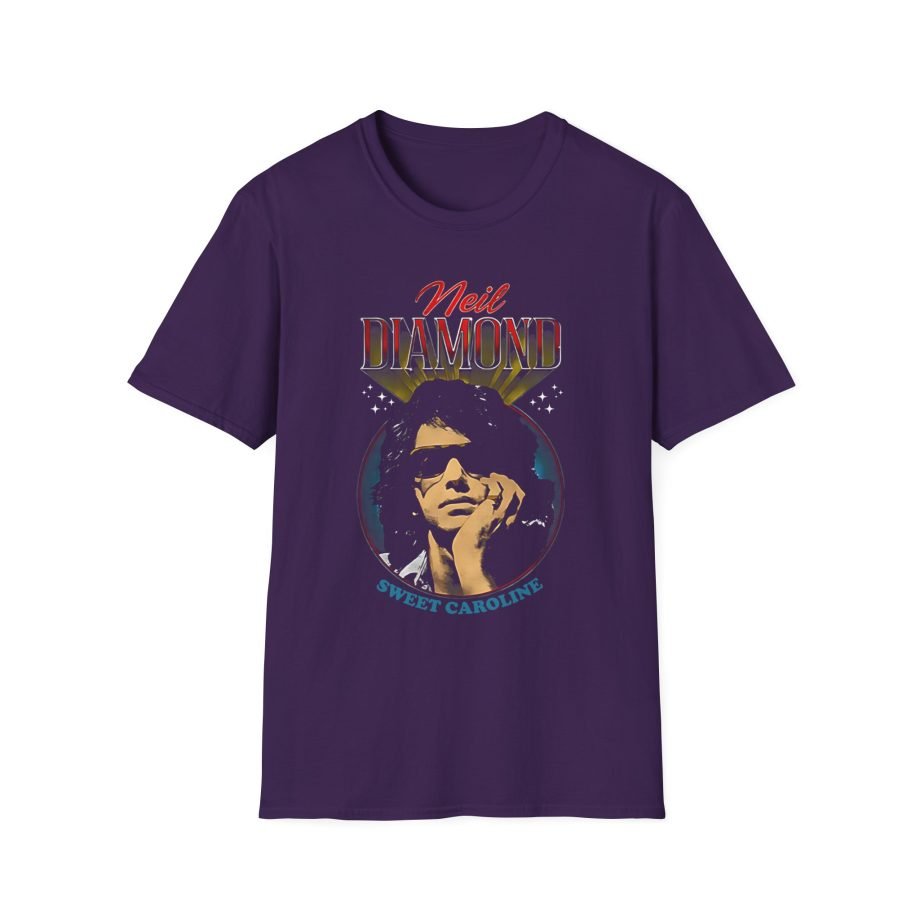 Neil Diamond Sweet Caroline  Unisex Softstyle T-Shirt