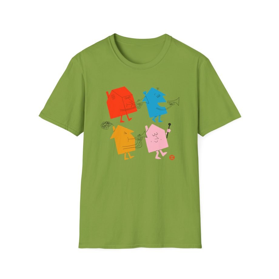 Hslot 4 Houses Unisex Softstyle T-Shirt