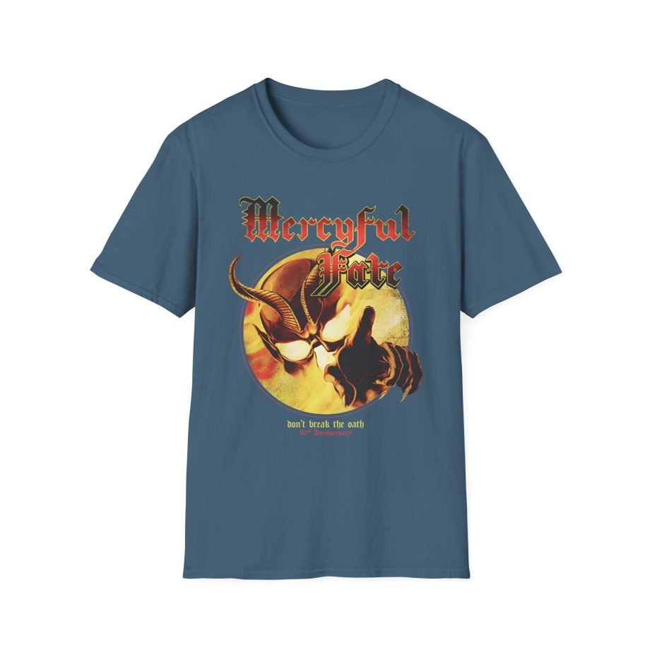 Mercyful Fate Don't Break the Oath 40th Anniversary Unisex Softstyle T-Shirt