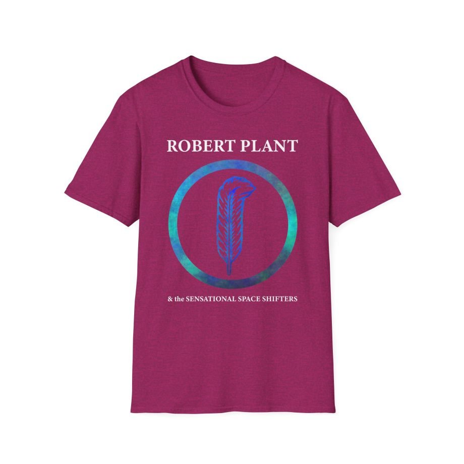Robert Plant Carry Fire Us September Tour Dates Unisex Softstyle T-Shirt